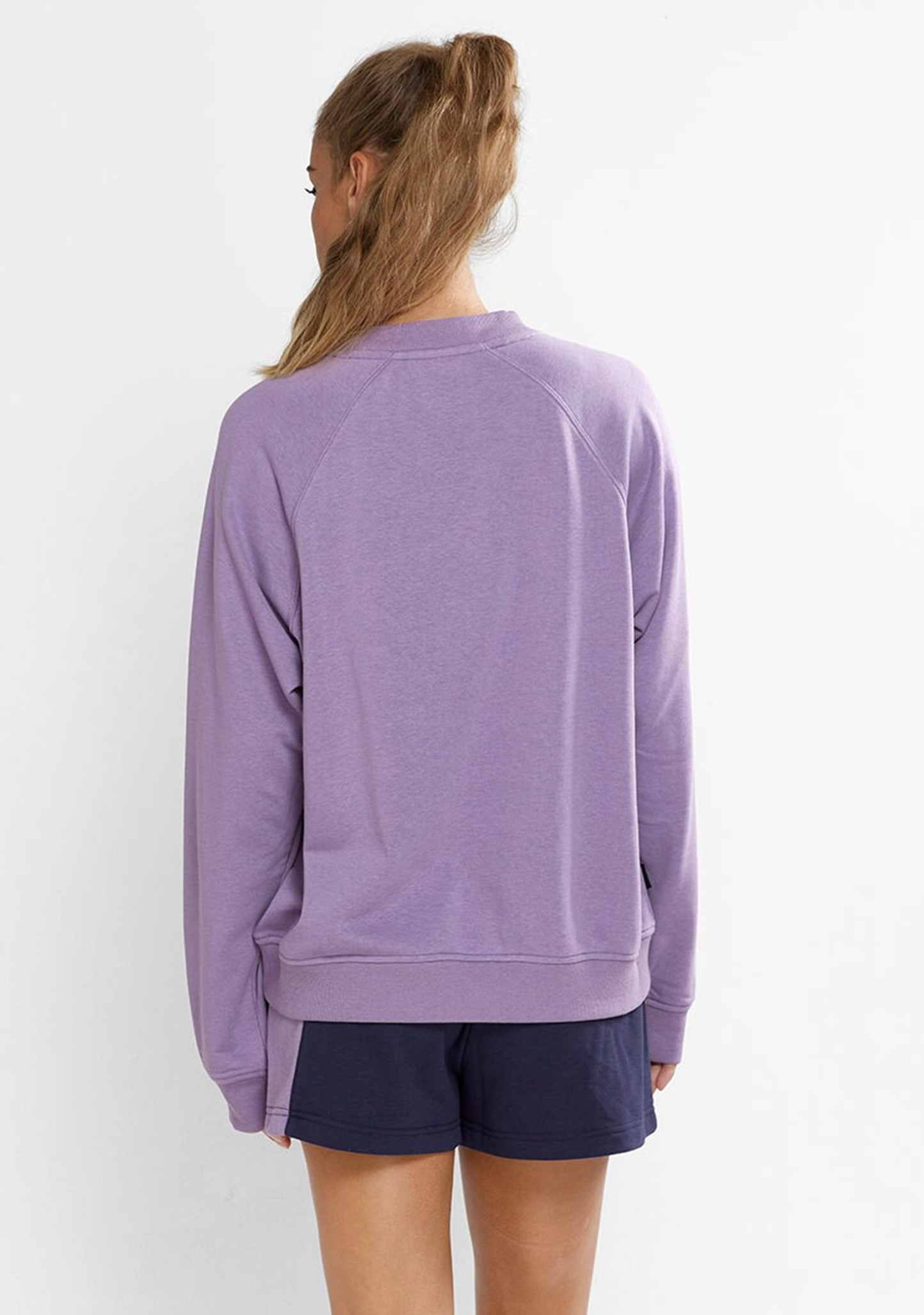 Champion Womens French Terry Script Crew