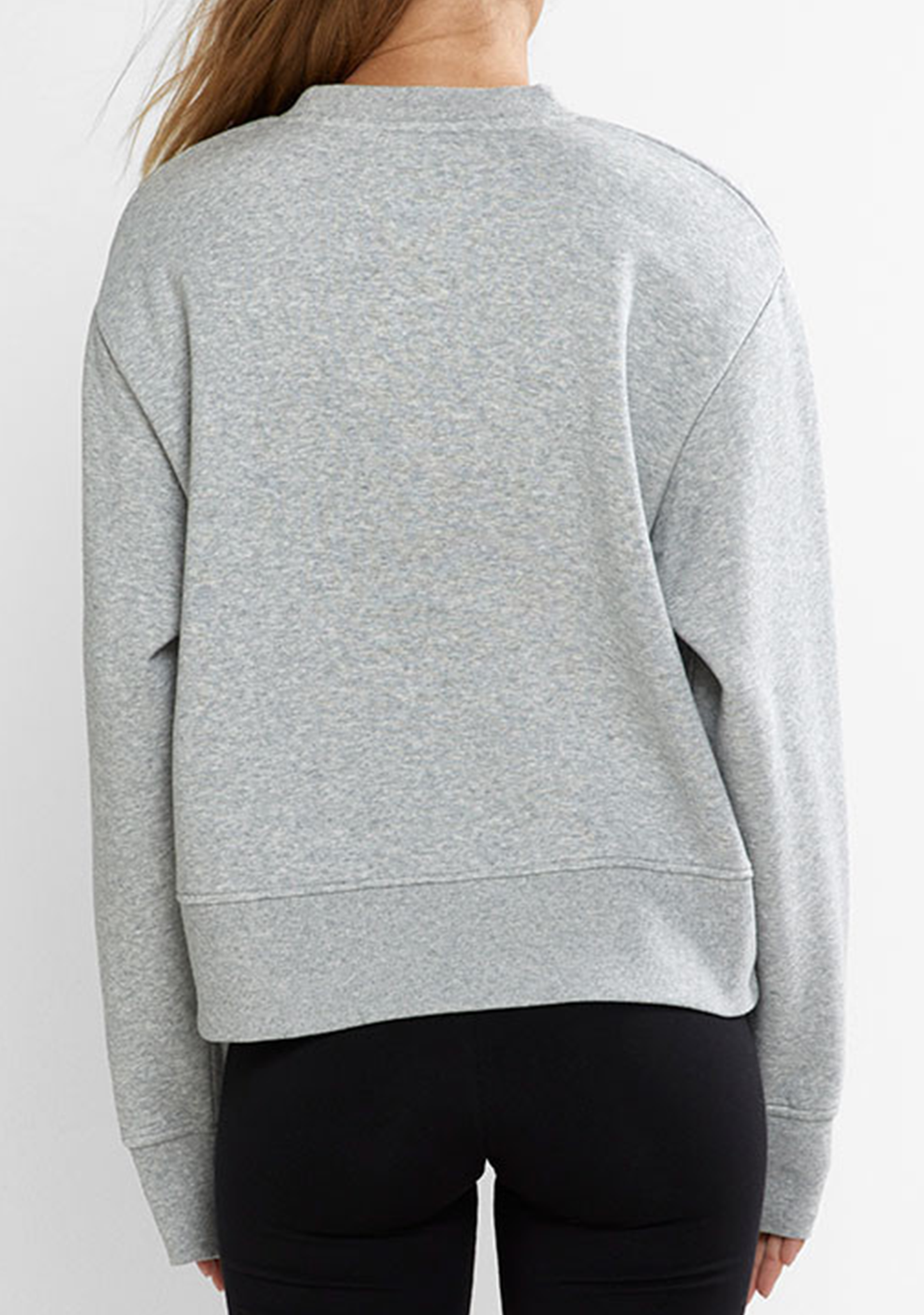 Champion Womens Sporty Graphic Crop Crew