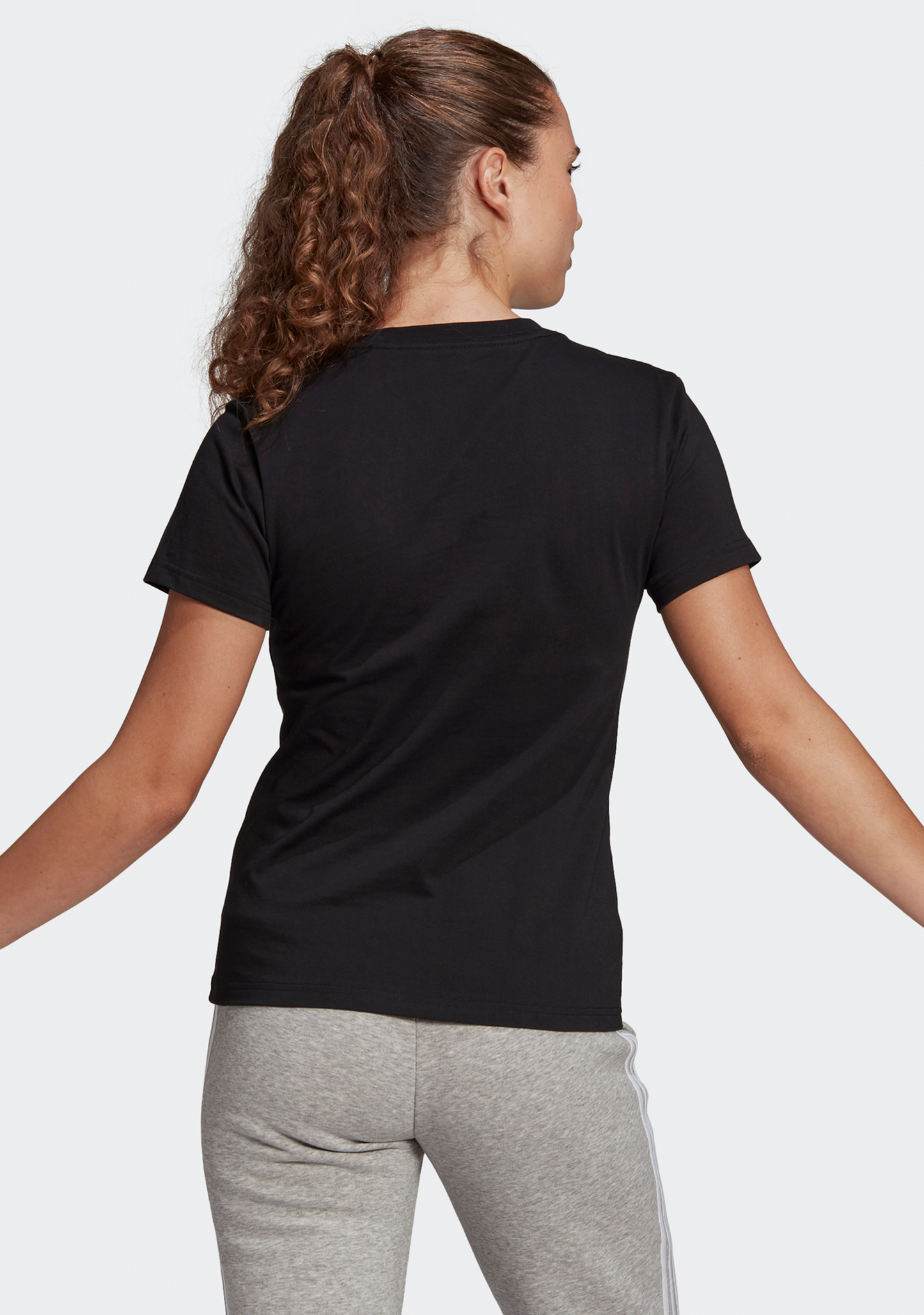 Adidas Womens BL Loungewear ESS Tee <BR> GL0722