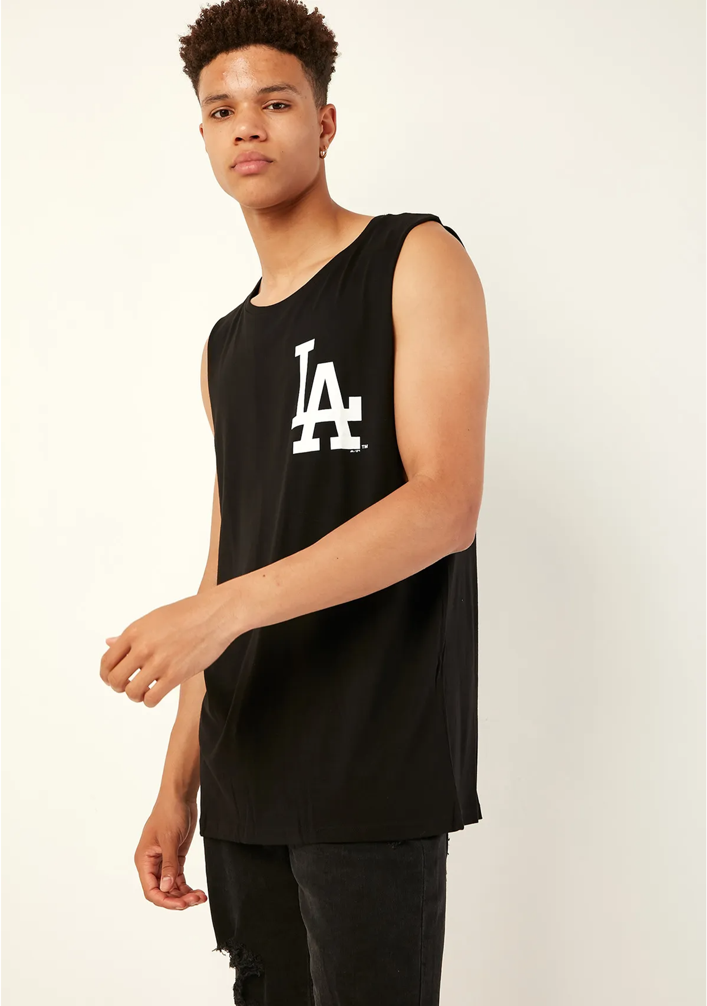 Majestic Athletic Men’s Los Angeles Dodgers Grad Patterson Muscle Tank