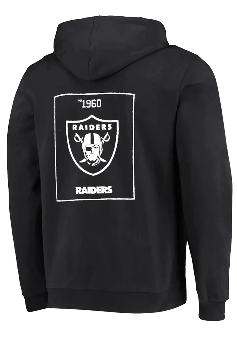 Majestic Athletic Mens Oakland Raiders Marquer Hoodie <br> MOR7520DB