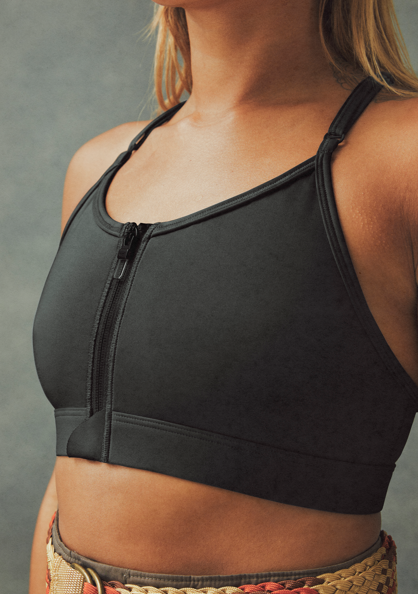 Nike Women’s Dri-FIT Indy Zip Front Bra
