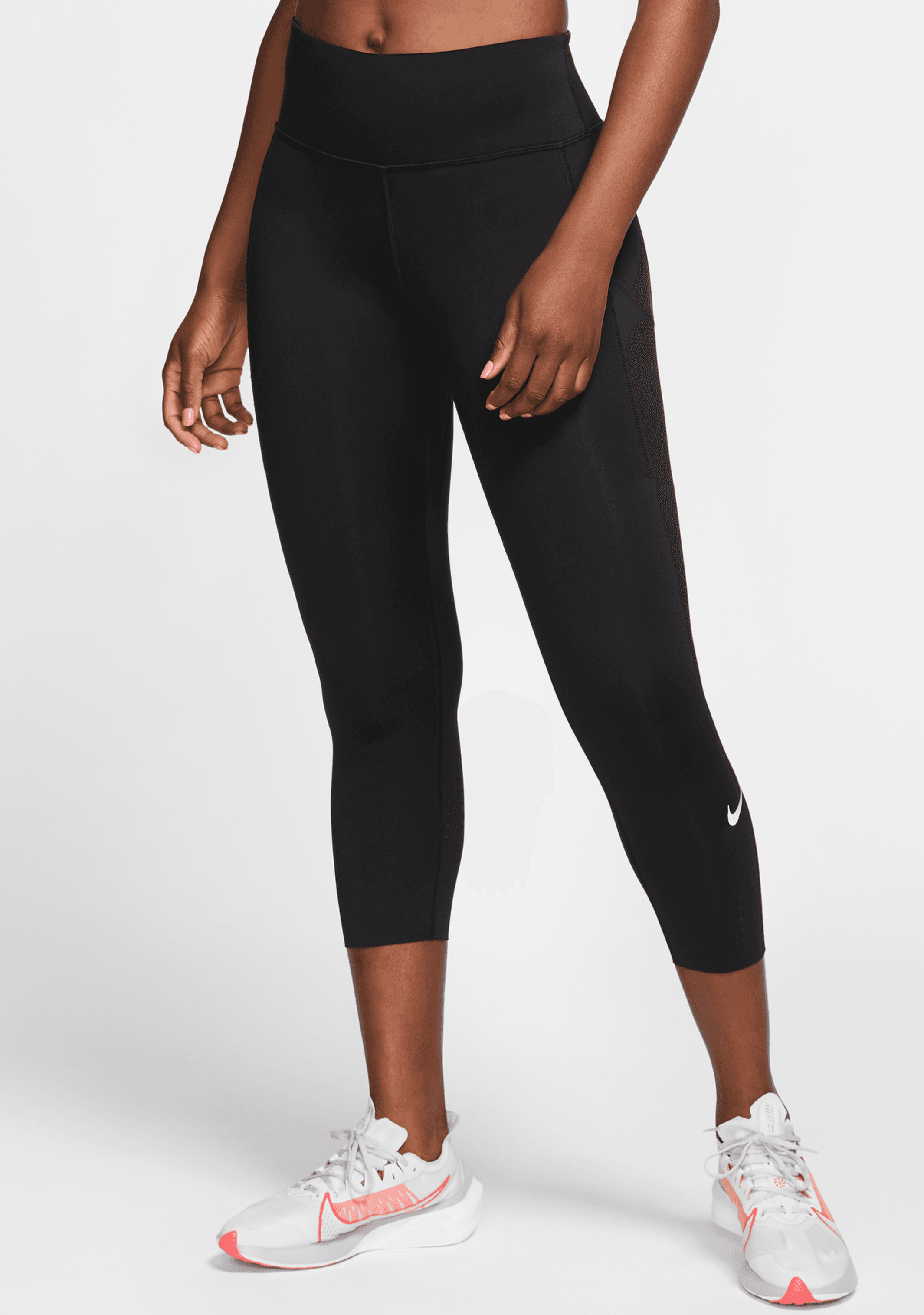 Nike Womens Epic Luxe Tights Mid Rise Crop CN8043 010 Jim Kidd Sports