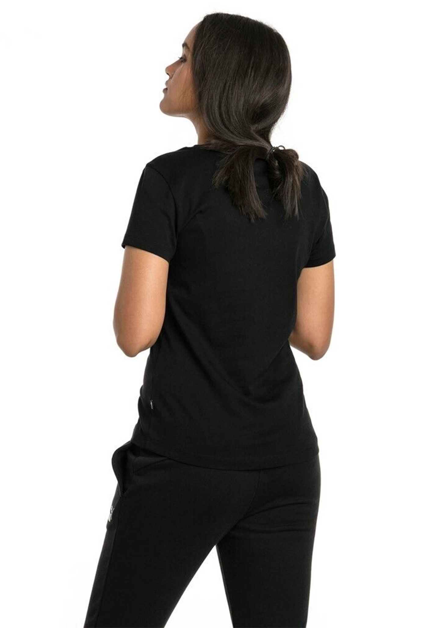 Puma Womens Essential Logo Cotton Tee