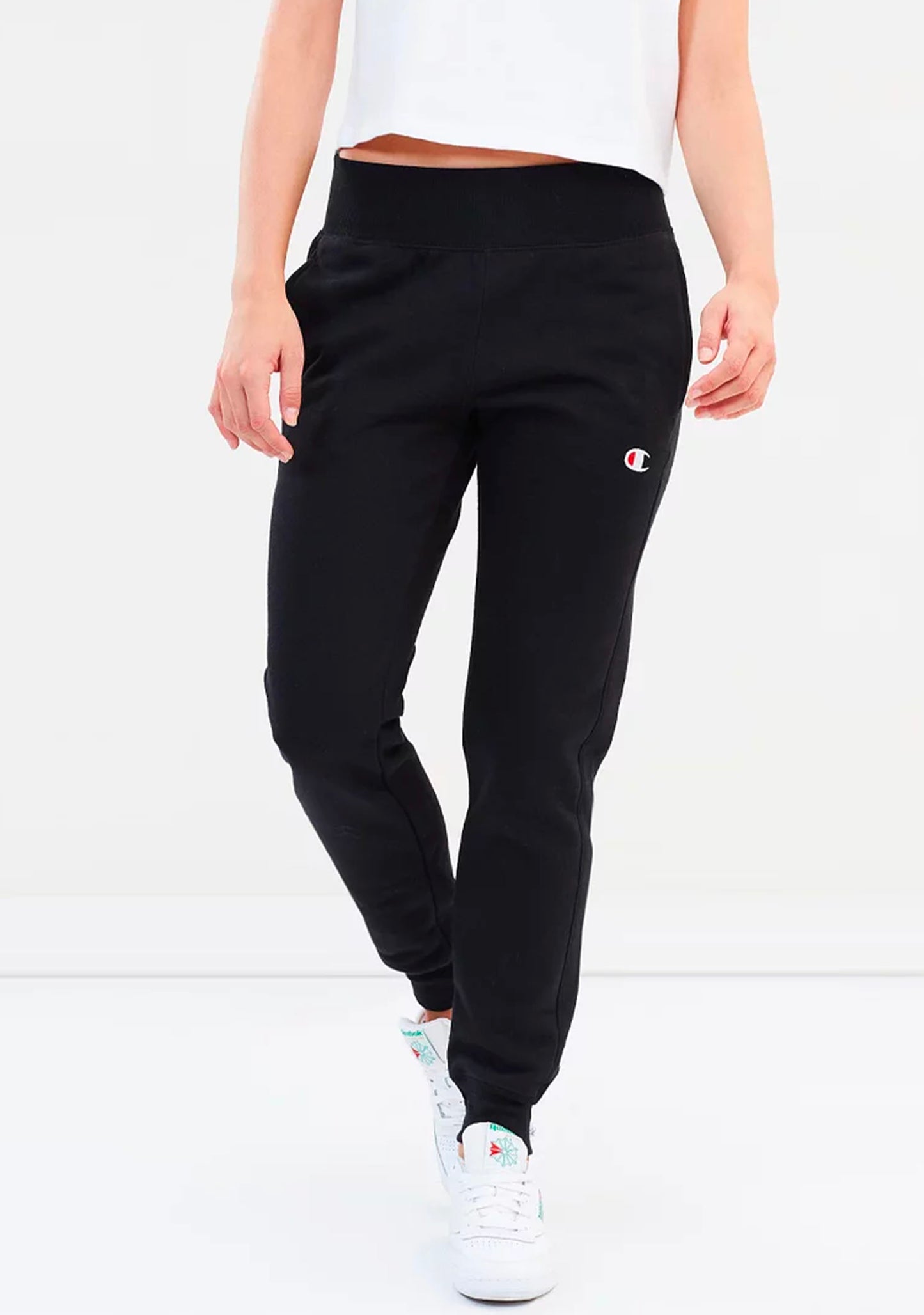 Champion Women’s Reverse Weave French Terry Slim Jogger Black