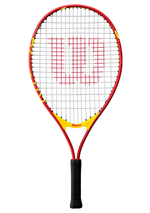 Wilson Junior US Open 23 Tennis Racquet Red/Yellow <BR> WR082510U
