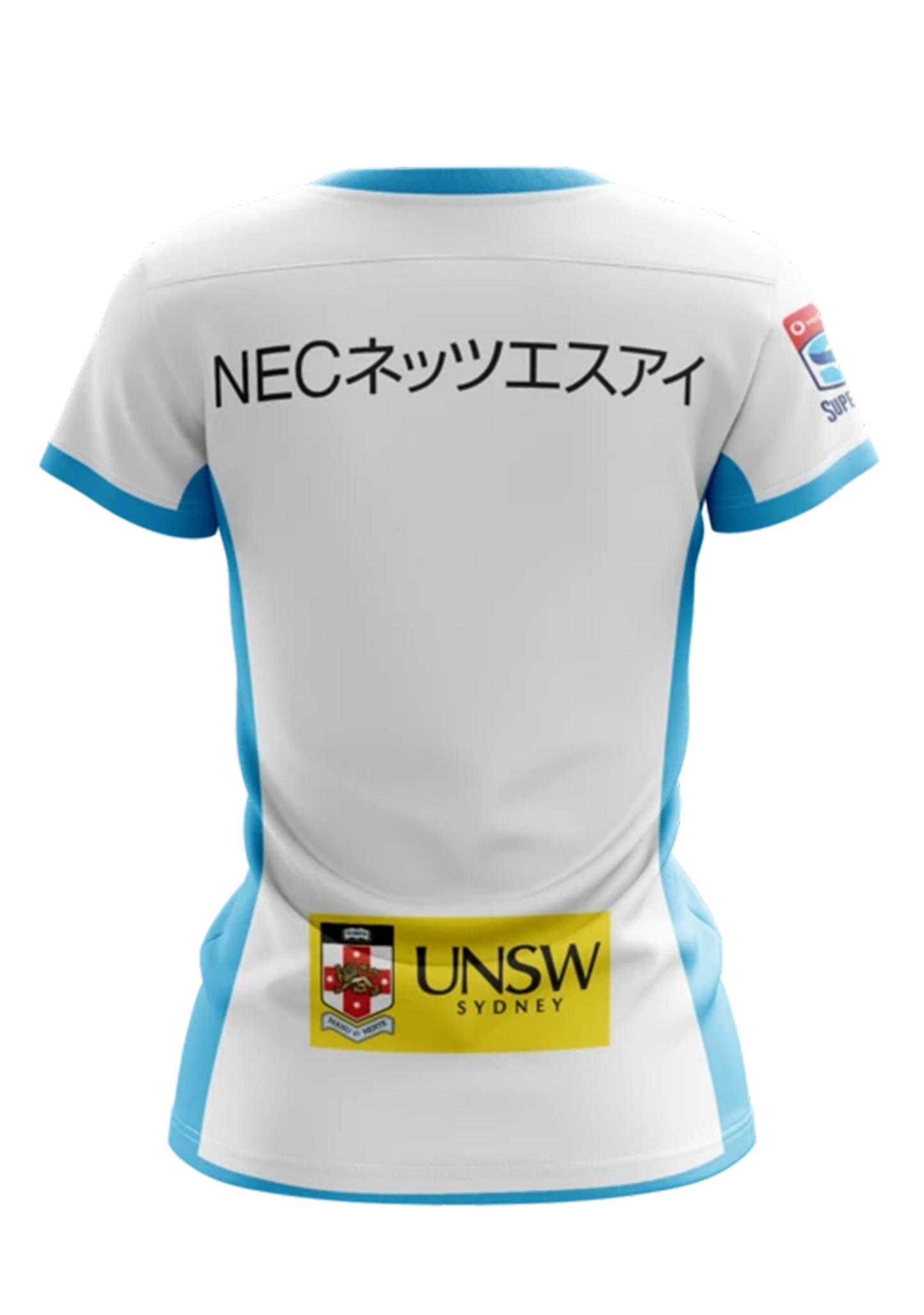 Xblades Womens NSW Waratahs Replica Away Jersey 20 <BR> WAR-RAJ-L20-W WHITE SKY