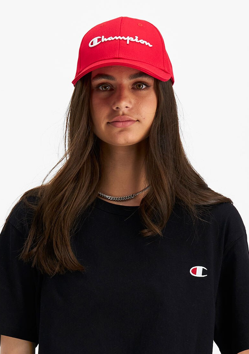 Champion Embroidered Dad Cap <br> ZYPPN BLK/RED/WIT