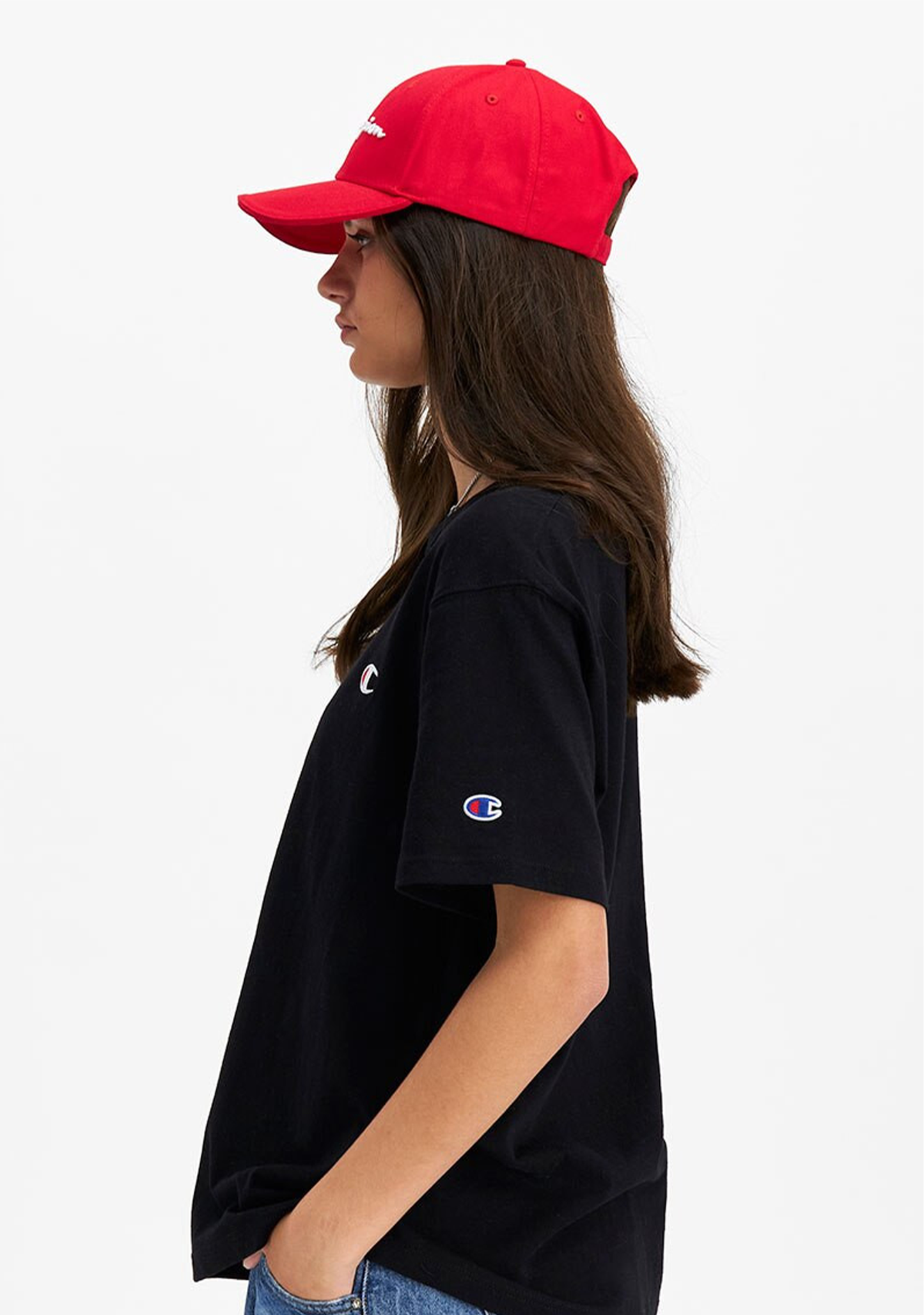 Champion Embroidered C-Life Dad Cap
