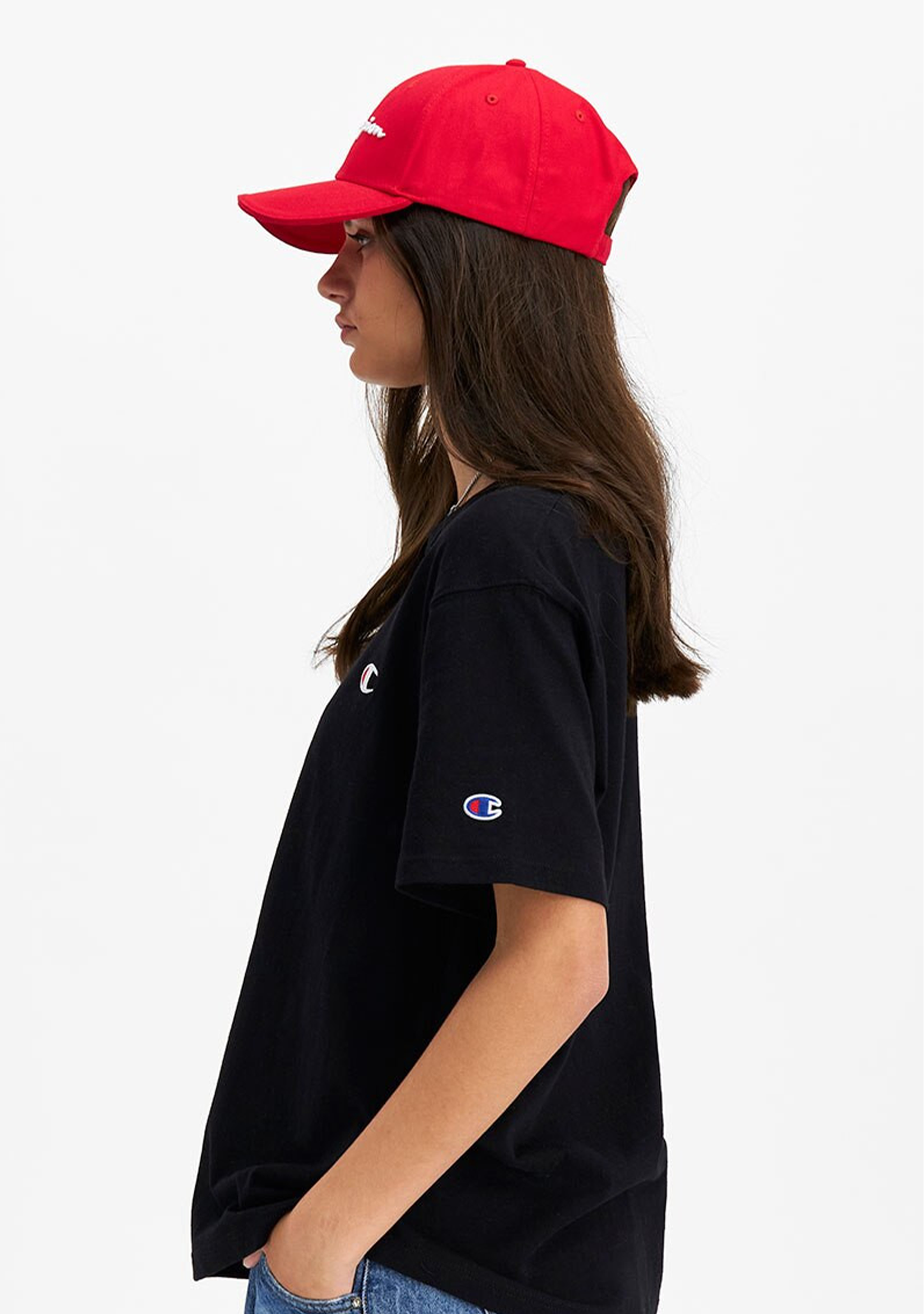 Champion Embroidered C-Life Dad Cap