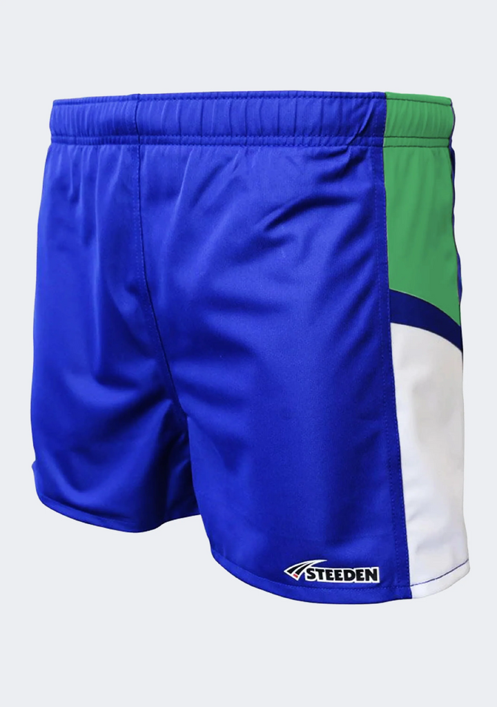 Steeden Men’s Rugby League Shorts Green/Blue