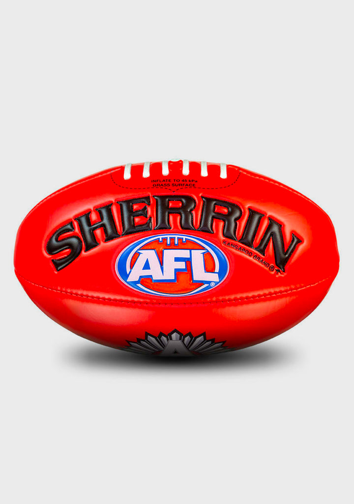 Sherrin 2025 ANZAC Appeal Round Super Soft Touch Football Red