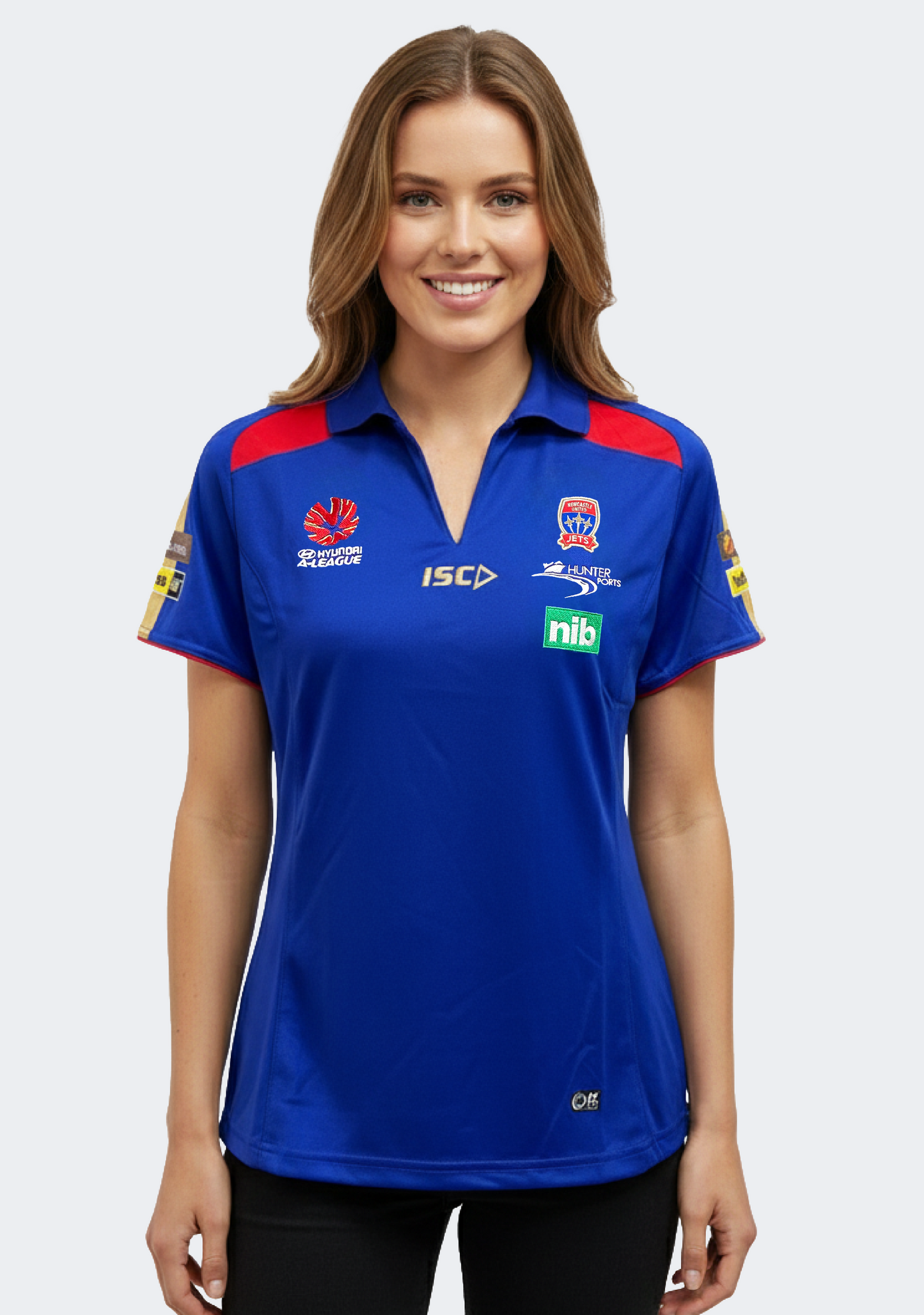 ISC Women's Newcastle Jets Performance Polo