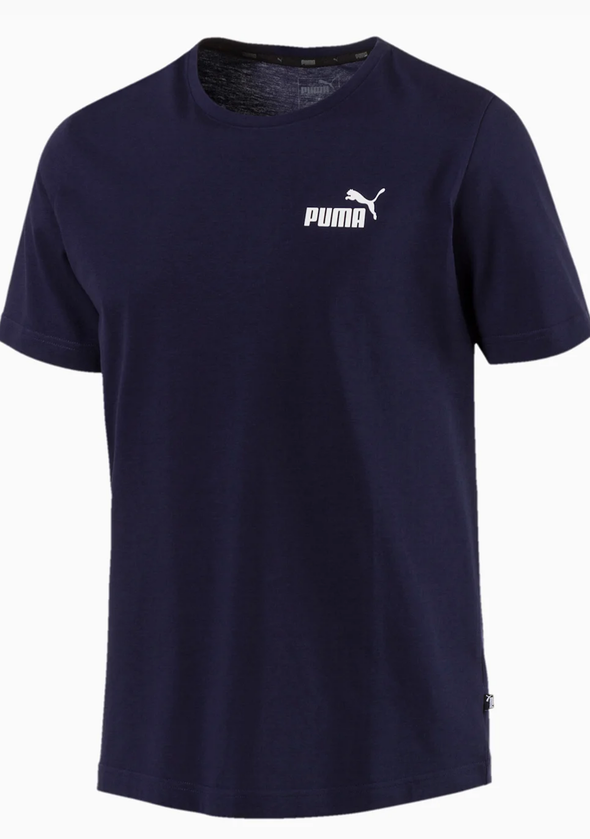 Puma Men’s Essential Small Logo Tee Navy