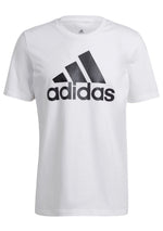 Adidas Mens Essentials Big Logo Tee White <br> GK9121