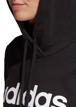 Adidas Womens Essentials Linear Cotton Hoodie Full Length <br> DP2364