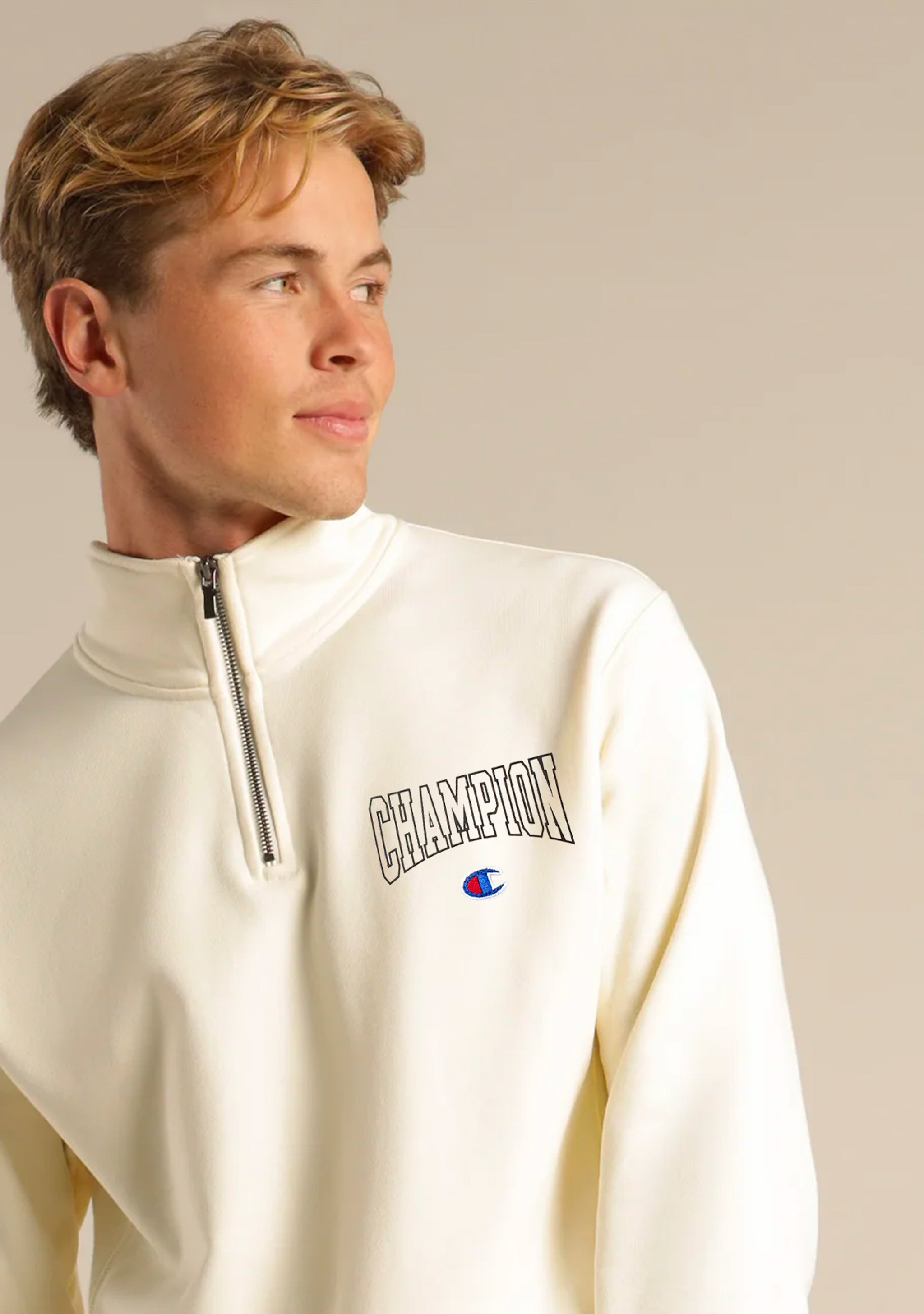 Champion Men's Rochester Graphic Quarter Zip