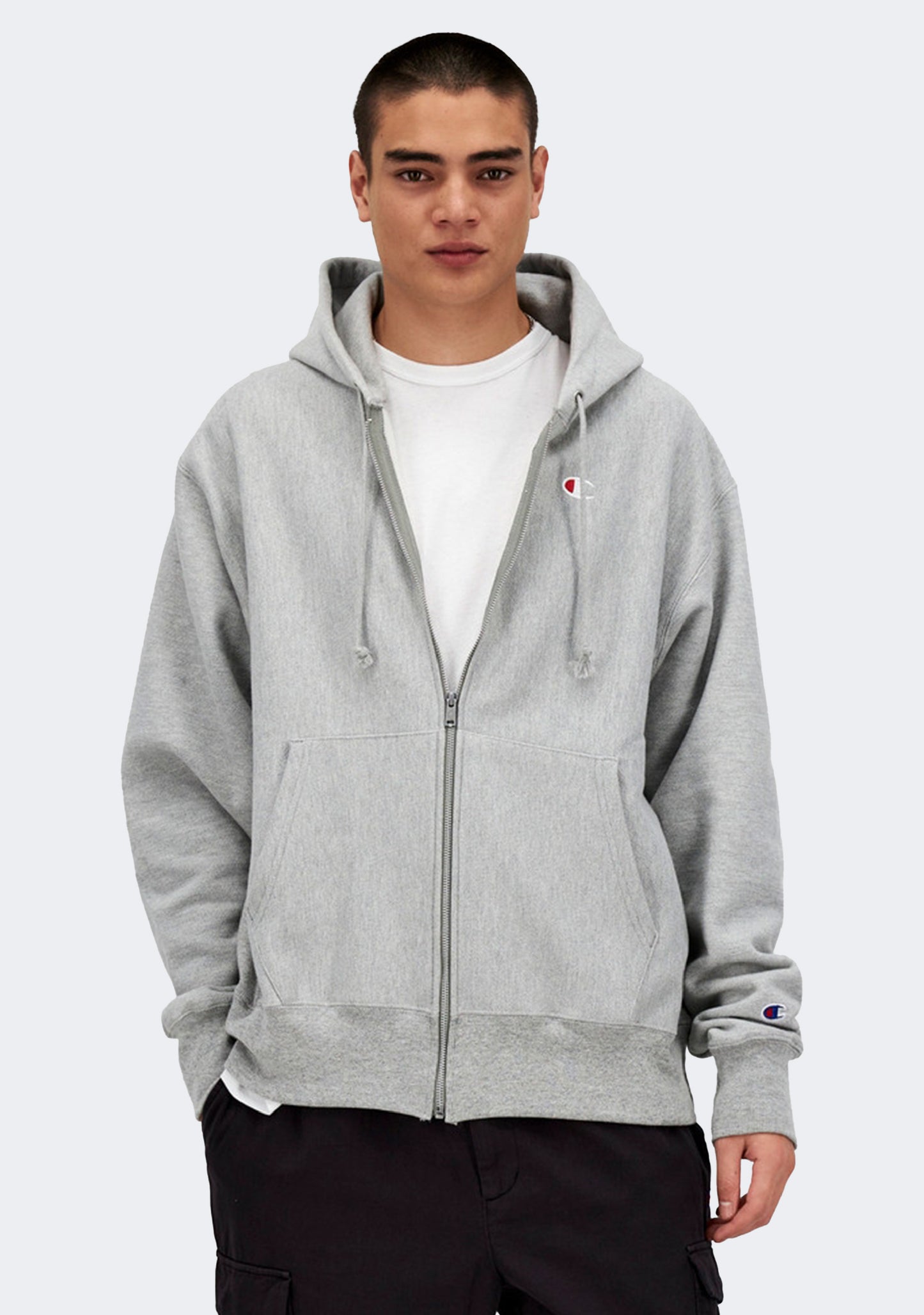 Champion Men's Reverse Weave Fleece Zip Hoodie