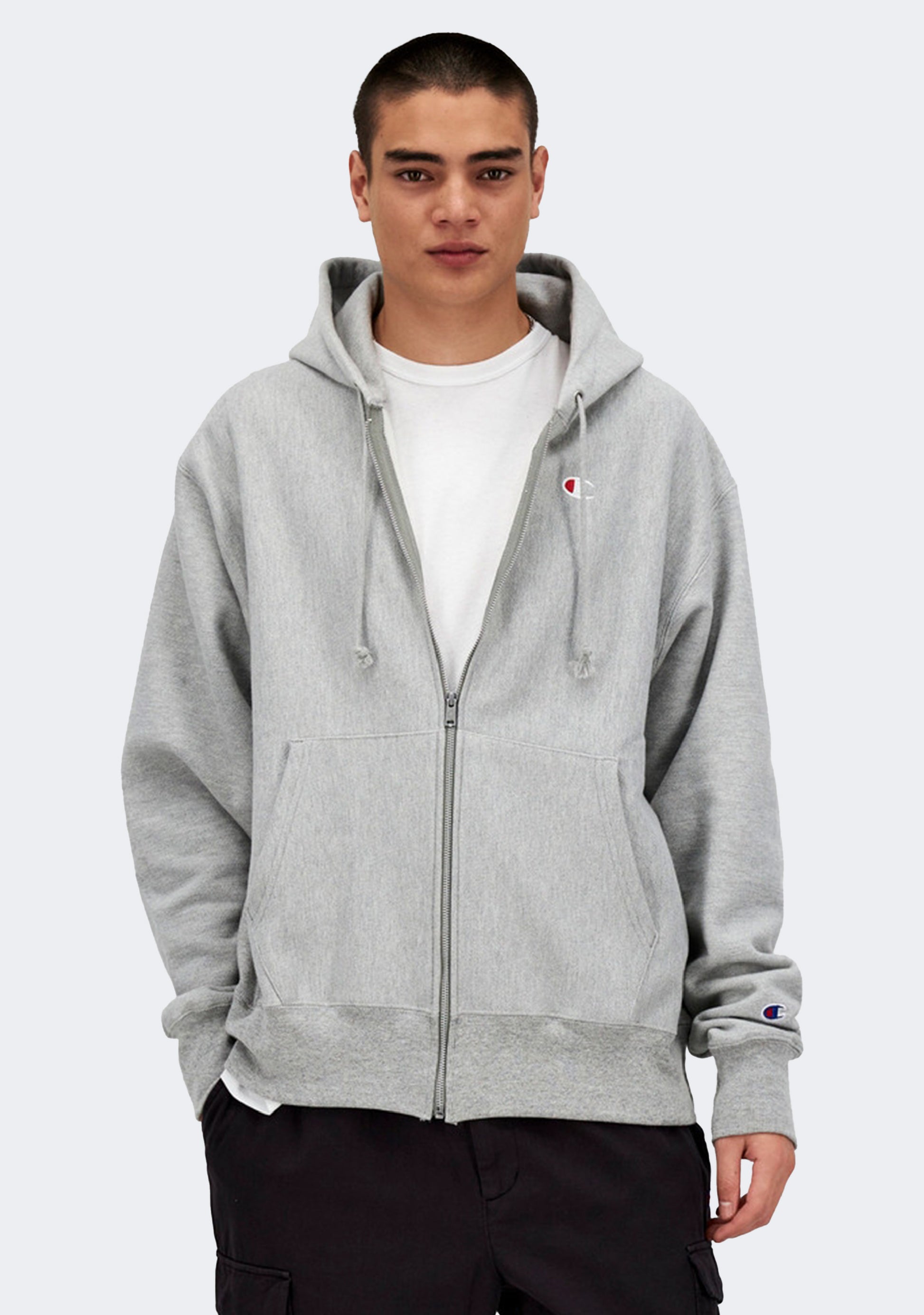Champion Men's Reverse Weave Fleece Zip Hoodie