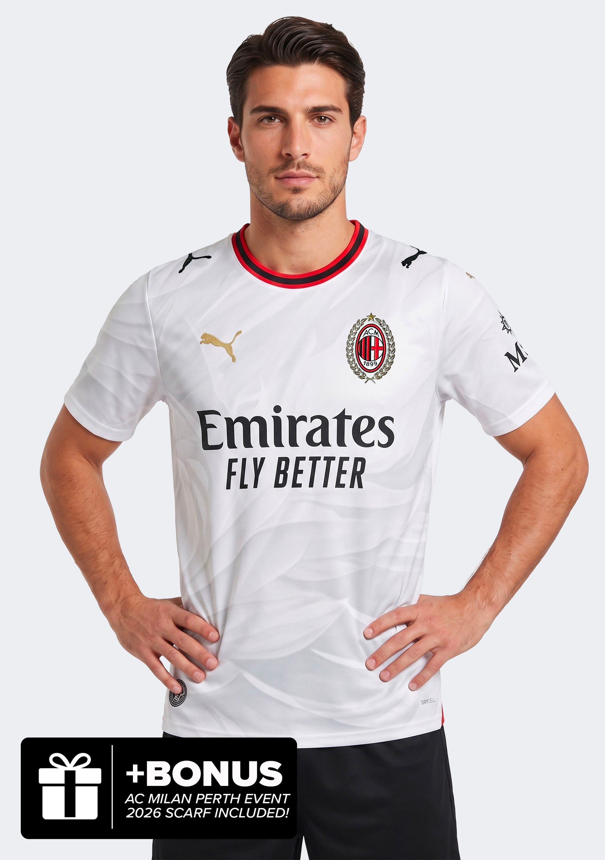 Puma AC Milan Men's Replica Away Jersey