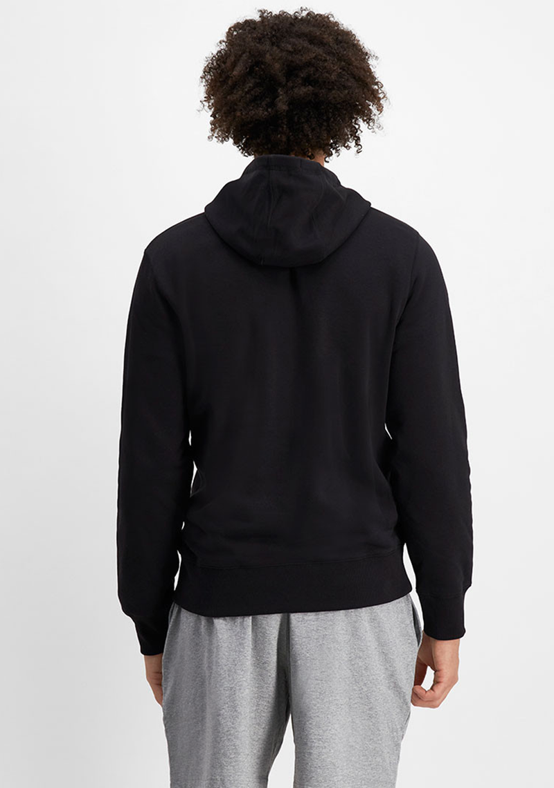 Champion Mens Script Hoodie Black AY79N BLK Jim Kidd Sports