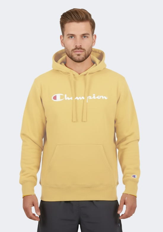 Champion Men’s Script Hoodie Golden Milk