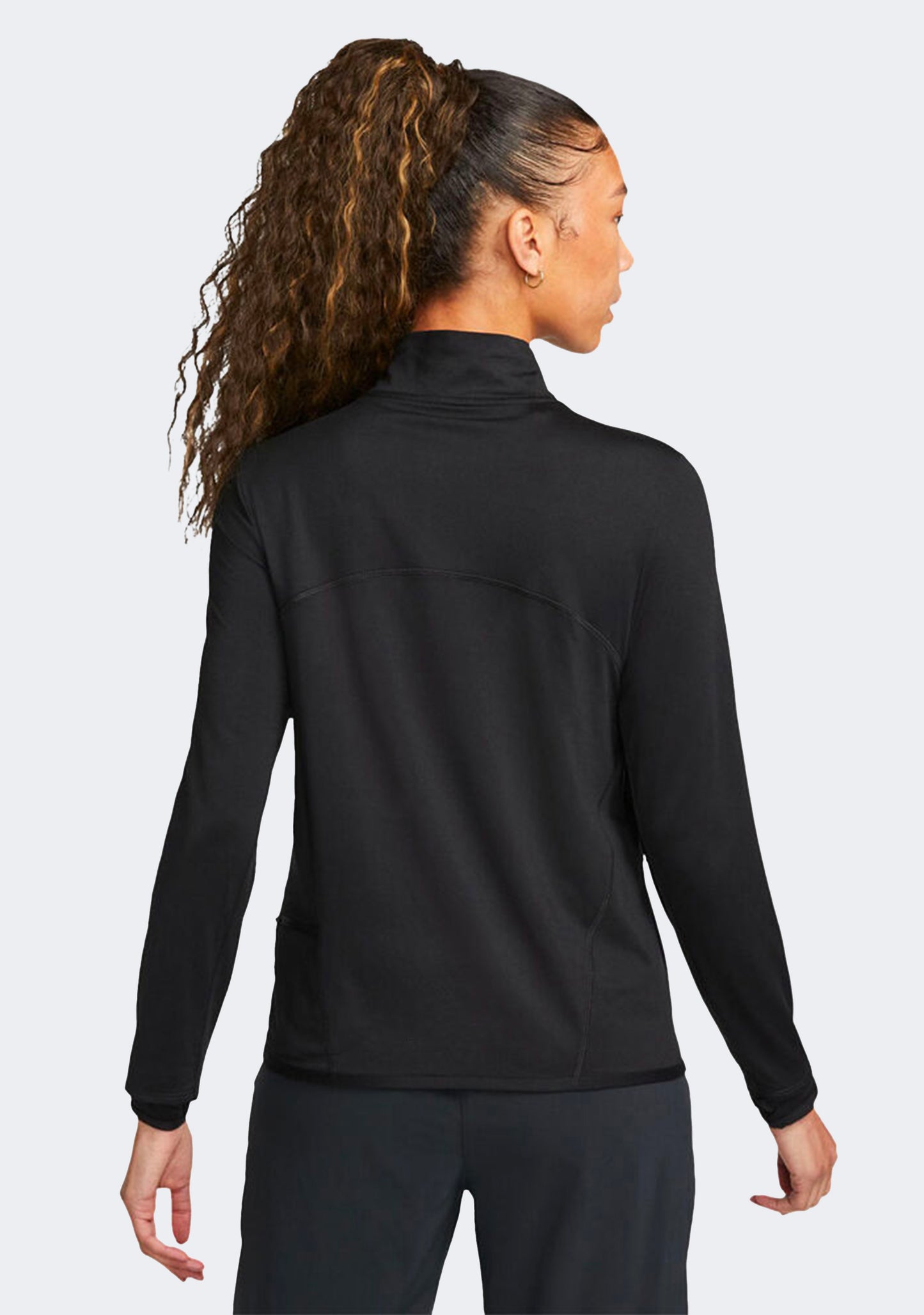 Nike Women's Team Dri-FIT Element Half Zip Top Black
