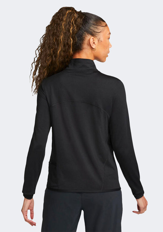 Nike Women's Team Dri-FIT Element Half Zip Top Black