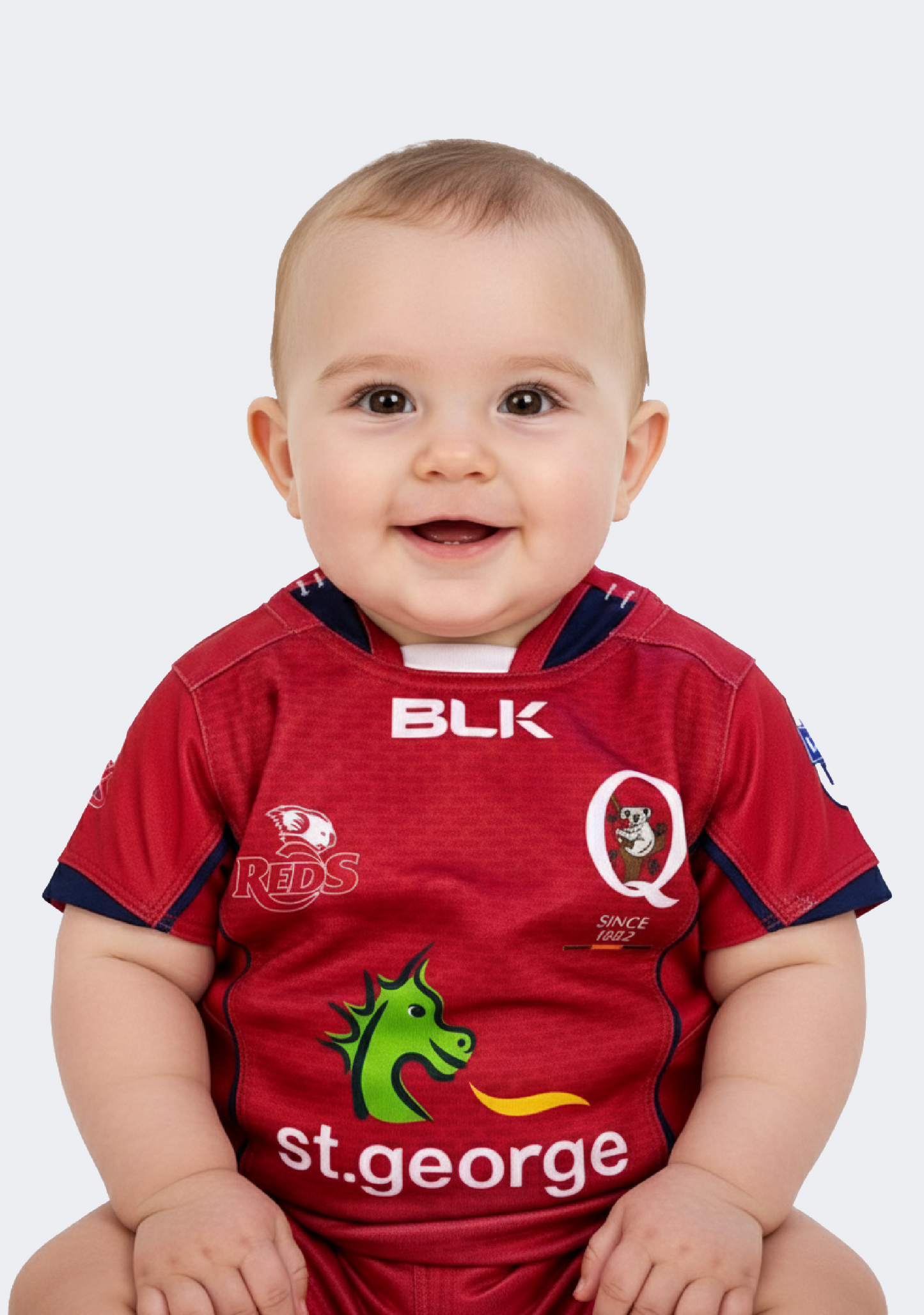 BLK Toddler Queensland Reds 2015 Home Jersey