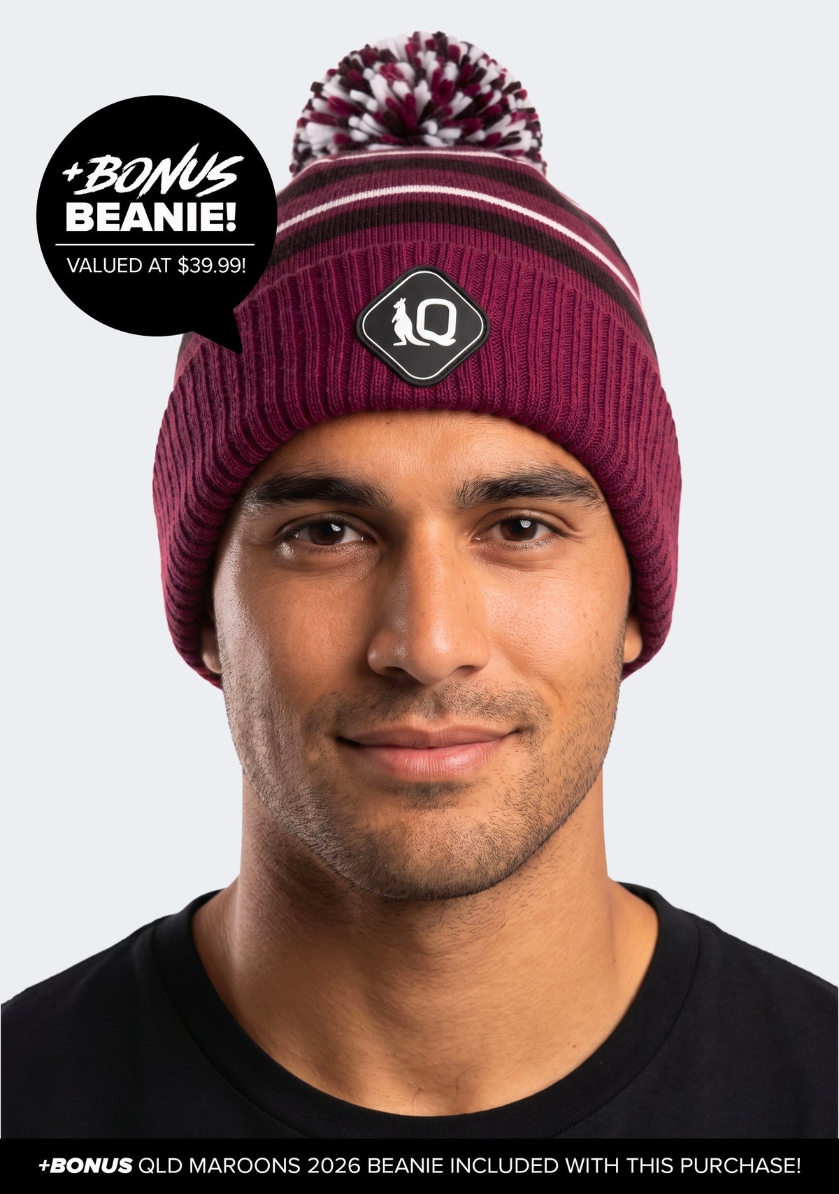 Puma Men's QLD Maroons 2026 Team Polo