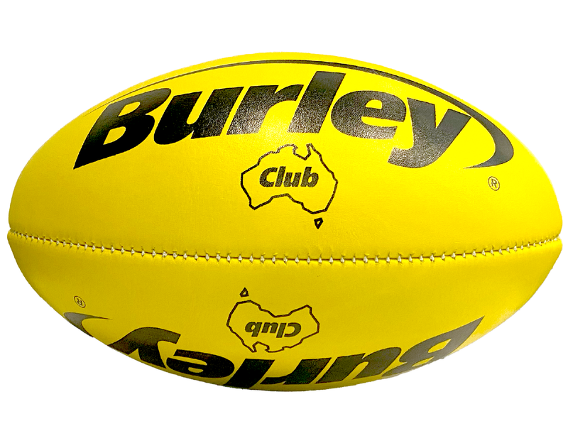 Burley Club Football Official Size Yellow <br> Slightly Blemished