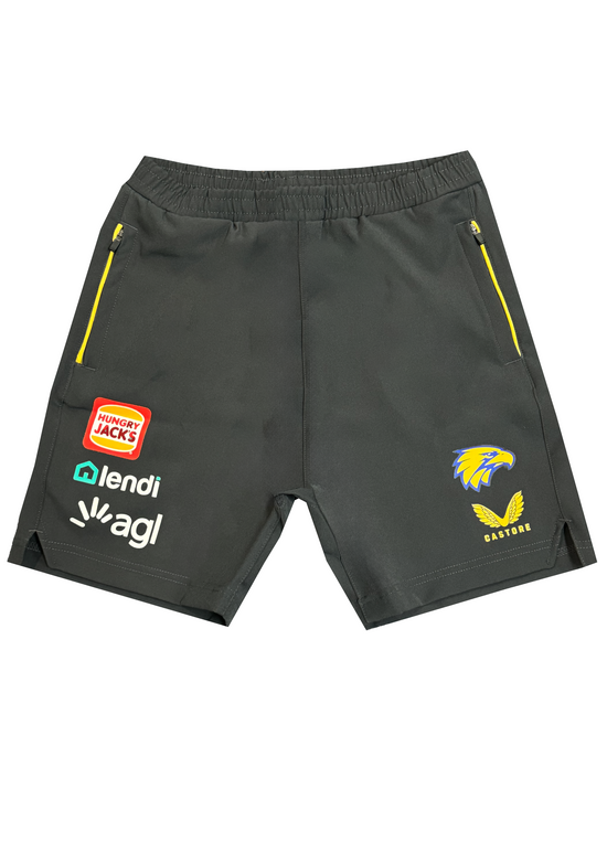 Castore Junior West Coast Eagles Travel Short <BR> TJ0489
