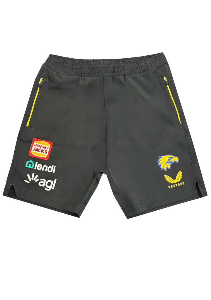 Castore Junior West Coast Eagles Travel Short <BR> TJ0489