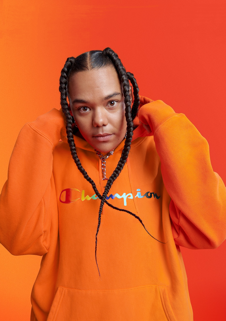 Champion Athletic Pride Script Hoodie