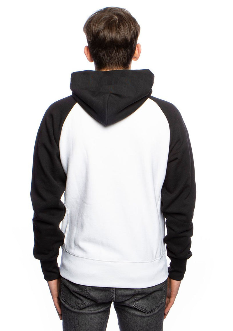 Champion Mens Lightweight Terry Colour Block Hoodie <br> AW44N BAW