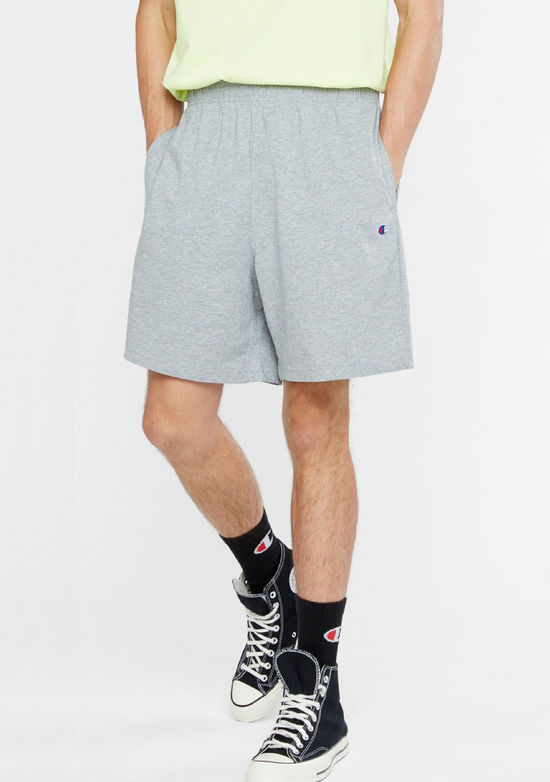 Champion Mens C Logo Jersey Short Grey A1374H A3R Jim Kidd Sports