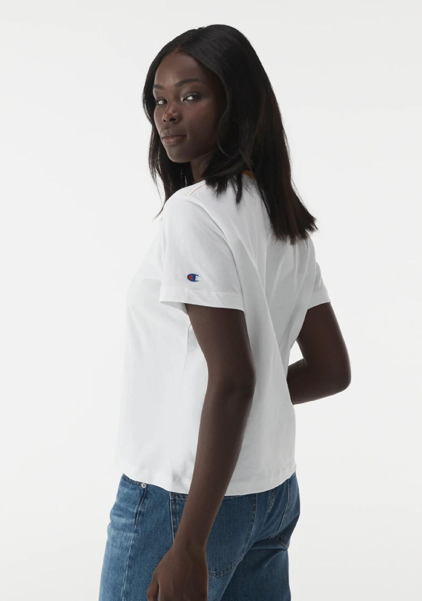 Champions Women's Ringer Panel Tee