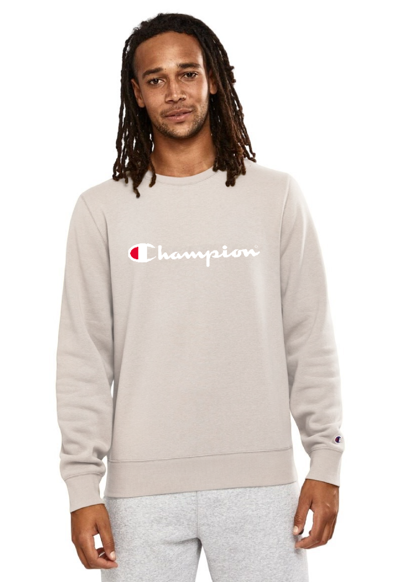 Champion Mens Script Crew <br> AY77N XTL