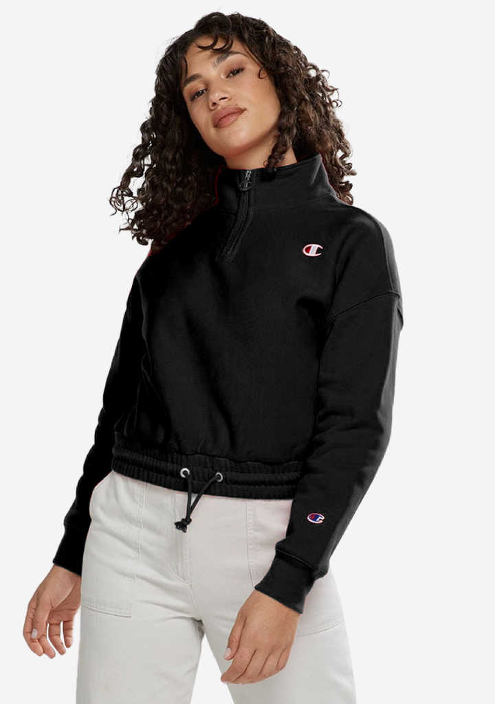 Champion Women’s Reverse Weave Small C Quarter Zip