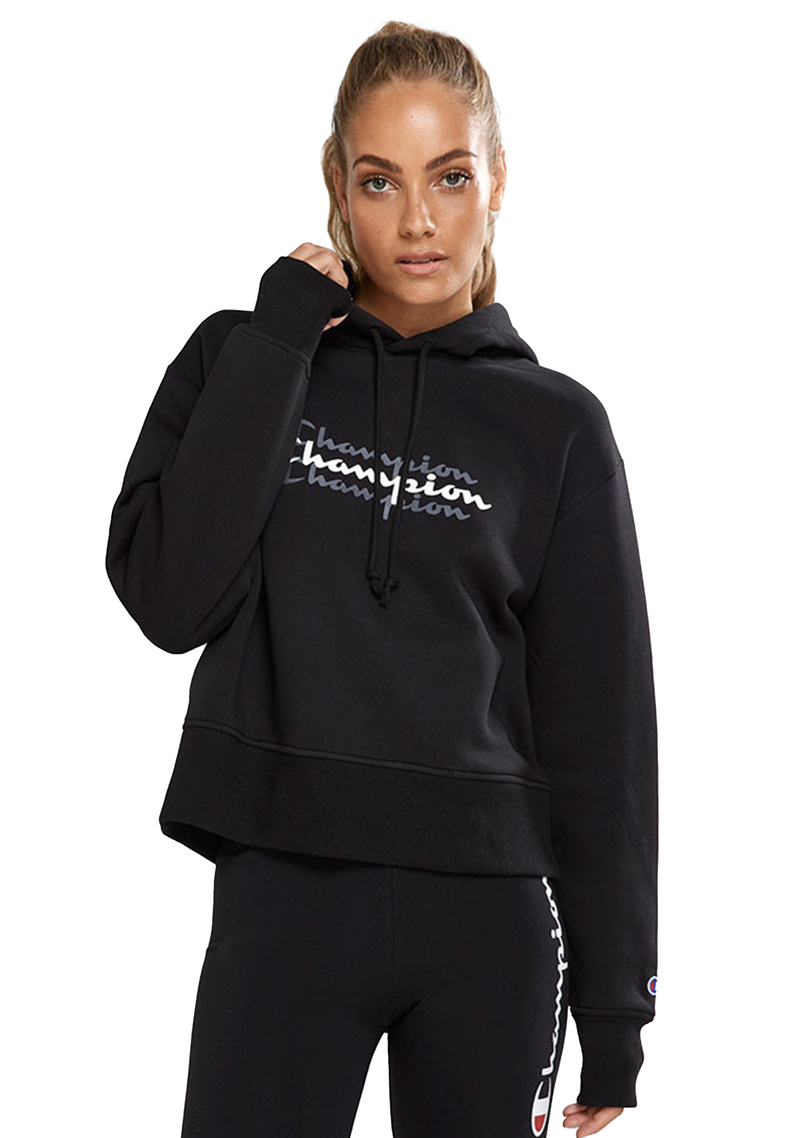 Champion Womens Sporty Graphic Hoodie <br> CTMWN 4Y5