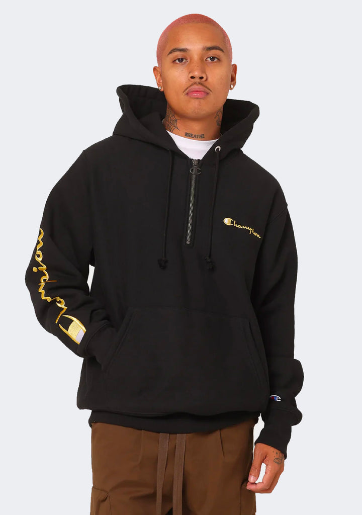 Champion Men's Reverse Weave Quarter Zip Hoodie