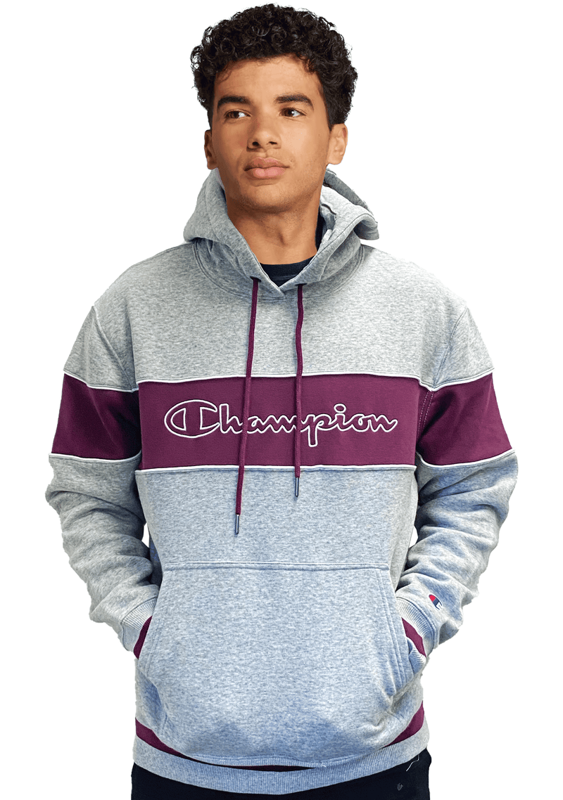 Champion Mens Rochester City Hoodie <br> AVV6N GREY