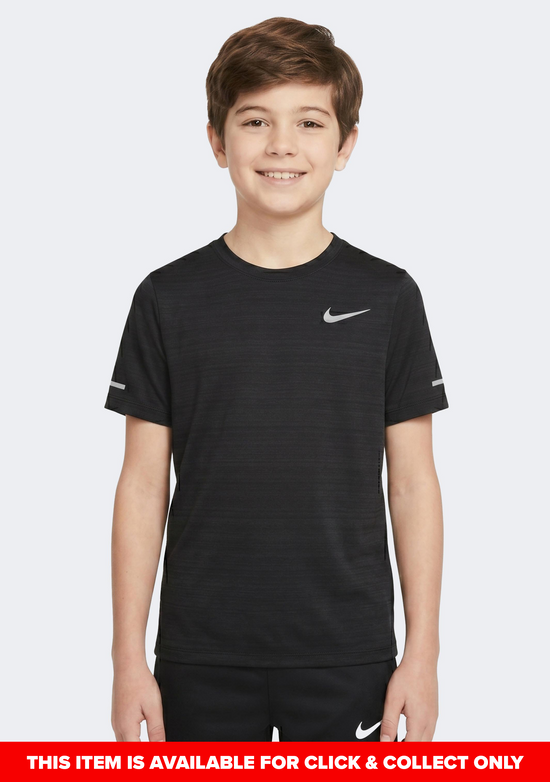 Nike Kids' Dri-Fit Short Sleeve Miler Top