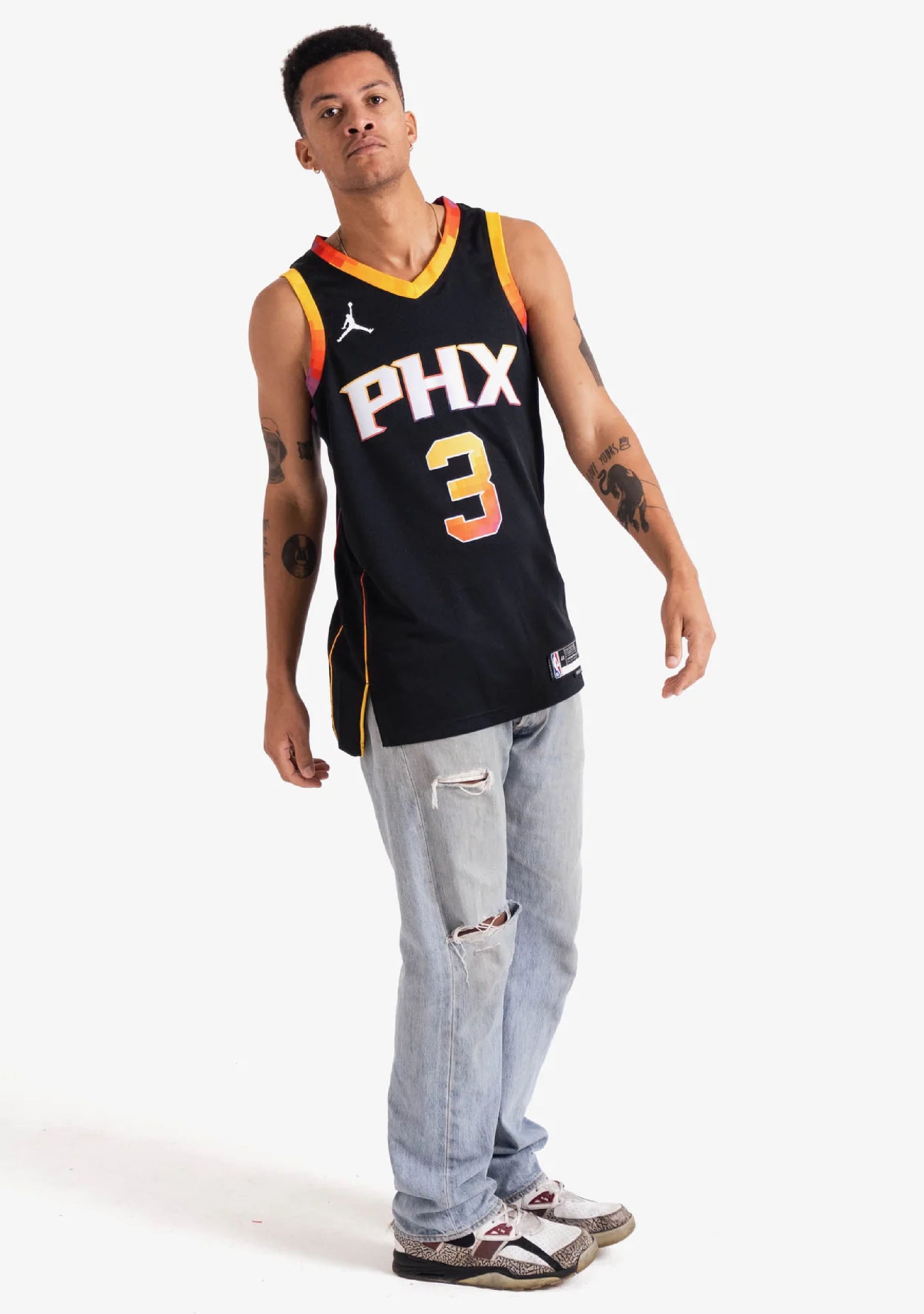 Nike Men's Chris Paul Phoenix Suns Statement Edition Jordan Dri-FIT NBA Swingman Jersey