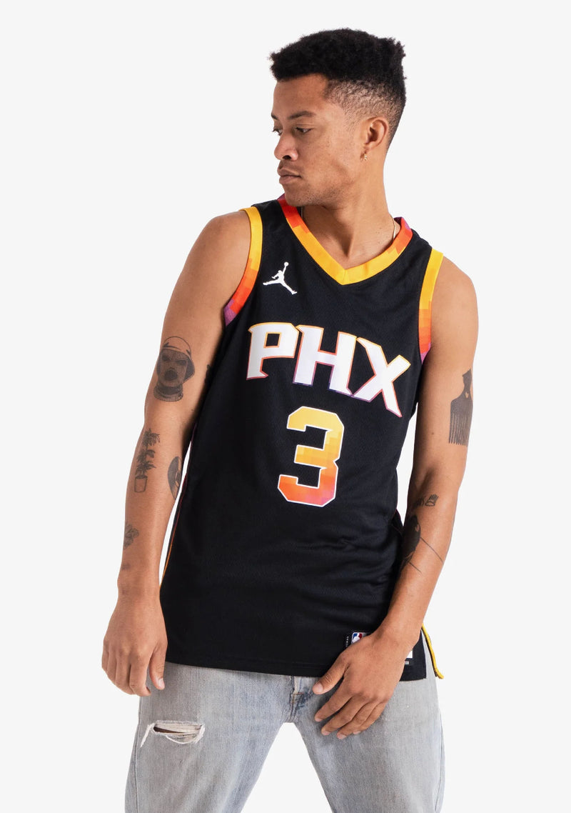 Nike Mens Chris Paul Phoenix Suns Statement Edition Jordan Dri FIT NBA Jim Kidd Sports