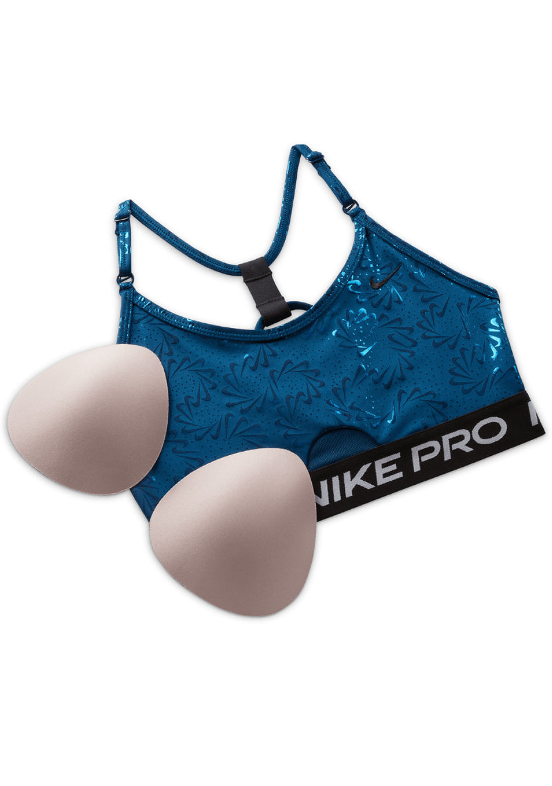 Nike Pro Indy Women's Light-Support Padded Strappy Sparkle Sports Bra <br> DQ5458 460