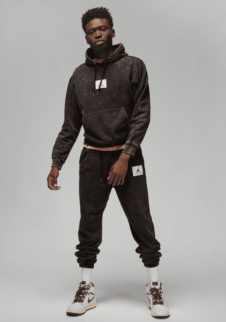Nike Men's Jordan Flight Fleece Washed Pullover Hoodie