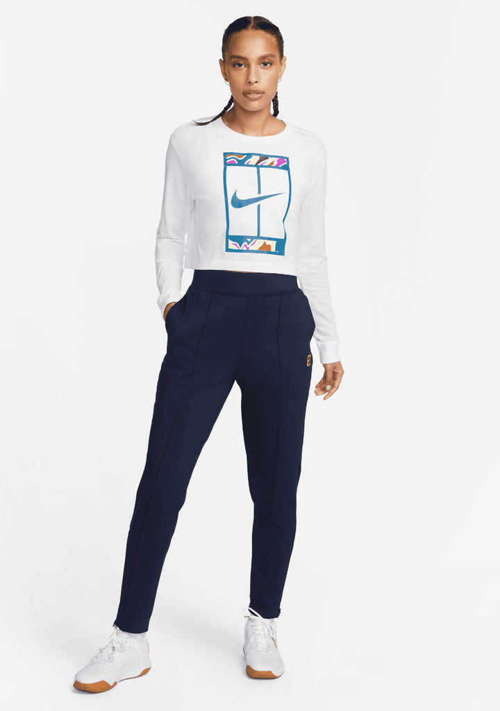 Nike Womens Dri-Fit Long Sleeves Slam Tee