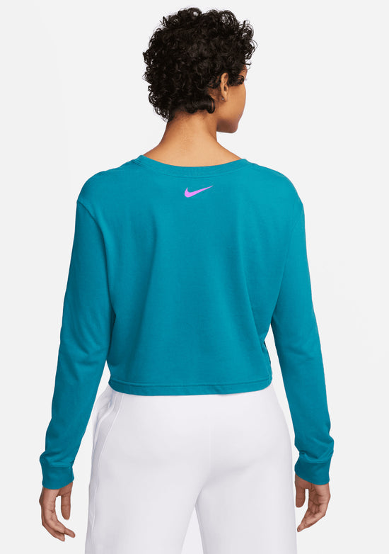 Nike Womens Dri-Fit Long Sleeves Slam Tee