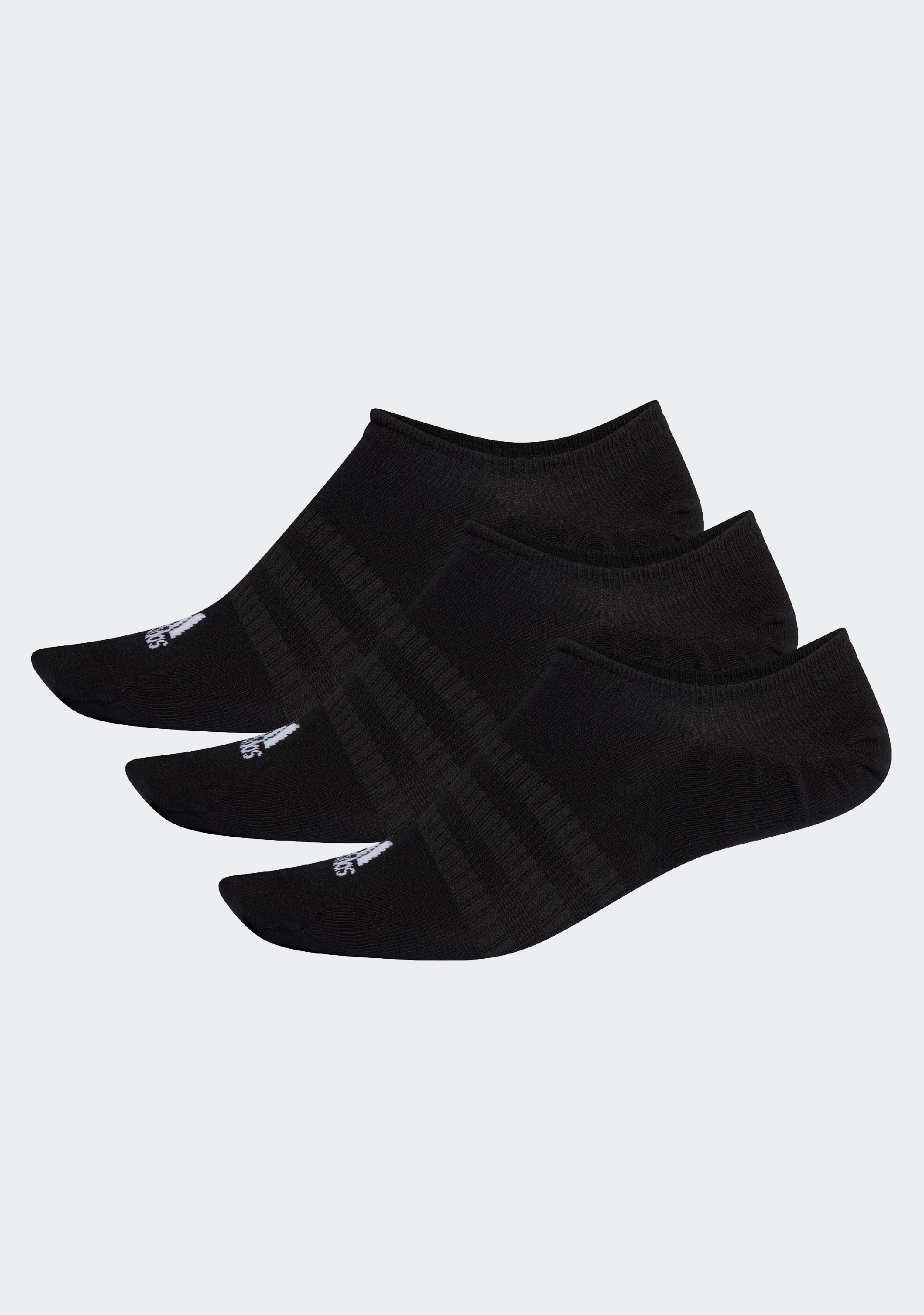 Adidas 3 Pack Socks No Show